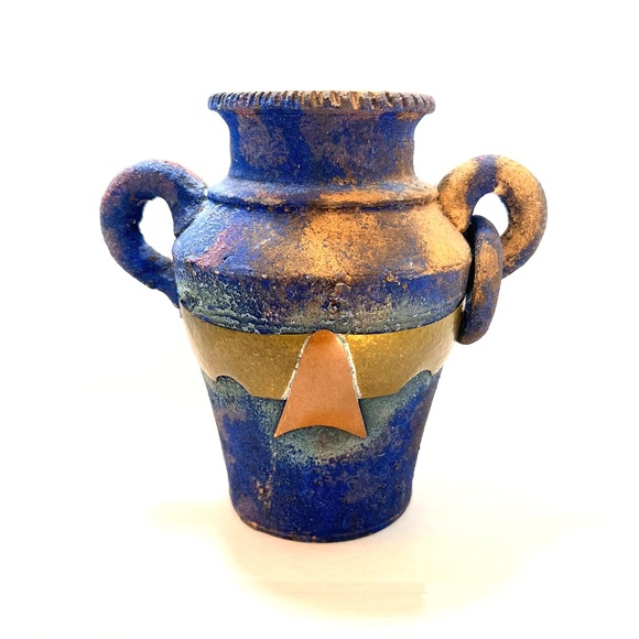 Designer clay pots, Vase, Jug for Flowers, Vintage vase, 3 piece - Picture 4 of 8